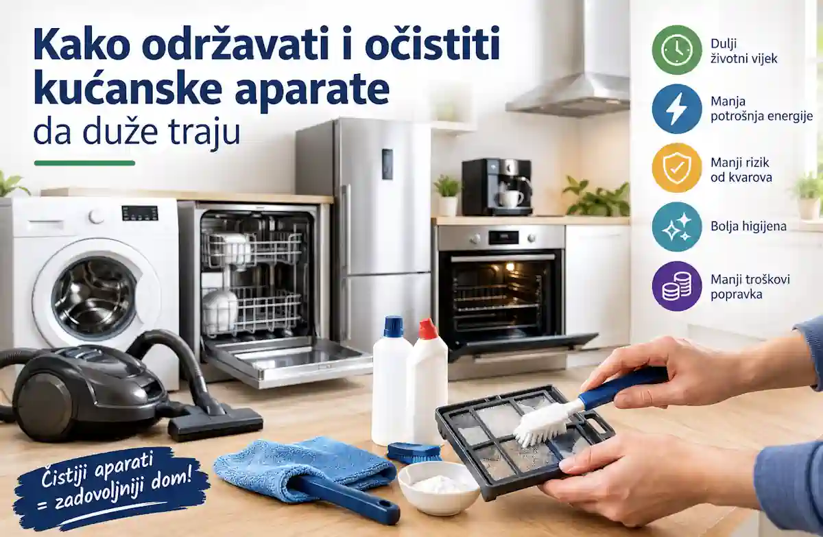 kako održavati kućanske aparate