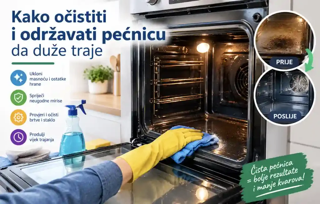 čišćenje pećnice