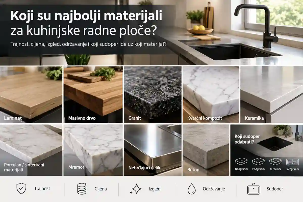 kuhinjska radna ploča