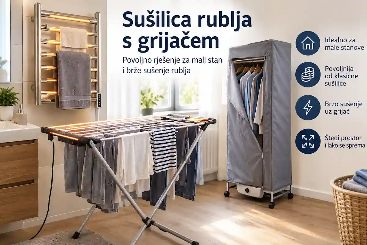 Sušilica rublja s grijačem